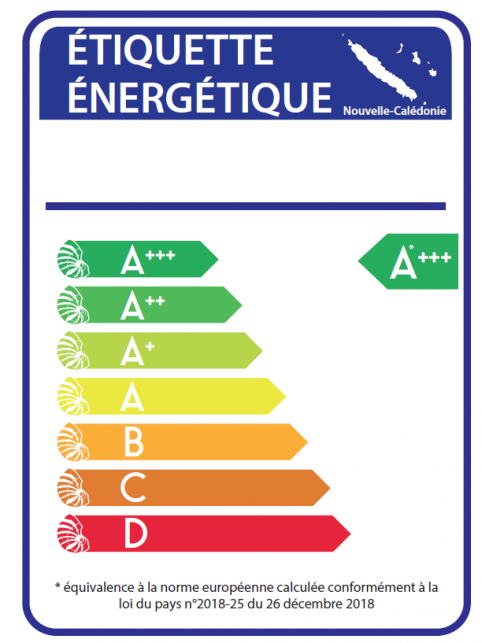 Étiquette énergétique calédonienne